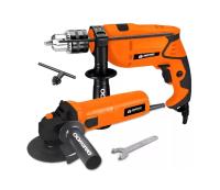 Combo Amoladora y Taladro Daewoo