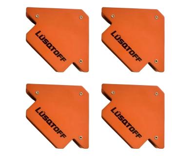 Kit 4 Escuadras Magnéticas 9kg Lusqtoff