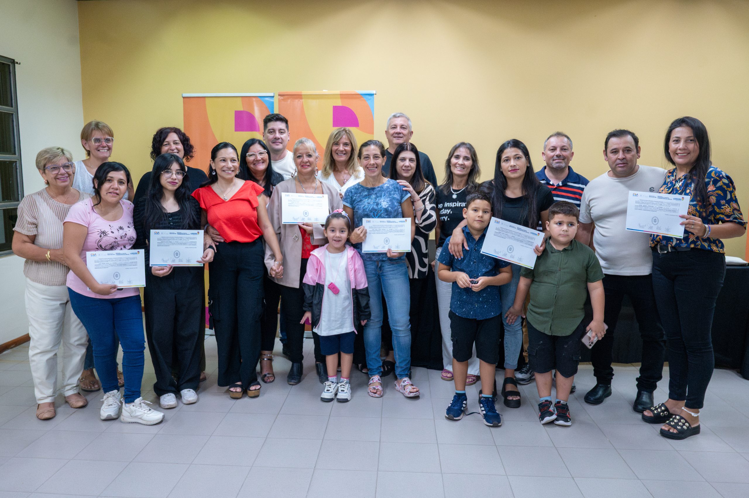 Arroyito: Delivery of welding certificates