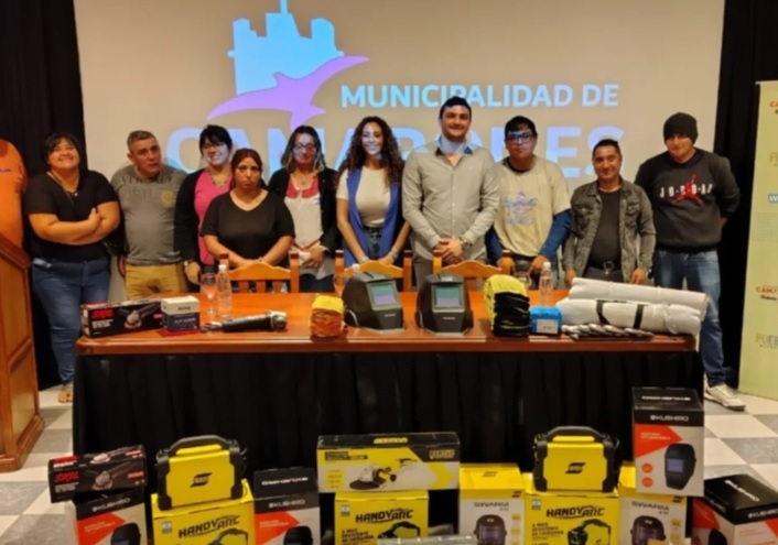 Chubut: Free training in cutting, welding, and painting launched