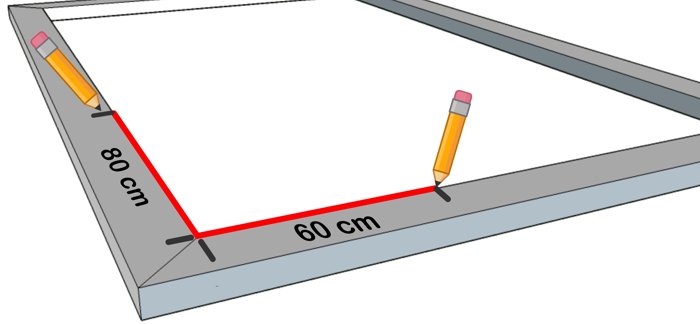 Perfect square triangle legs