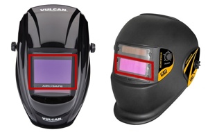 Auto-darkening helmet
