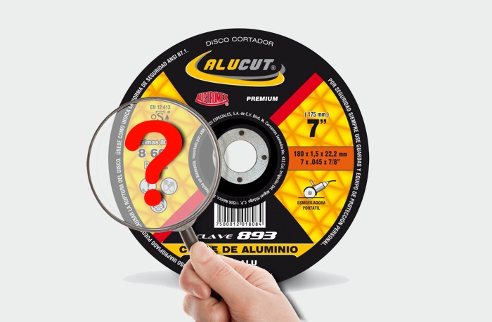 Abrasive Discs: Label Nomenclature