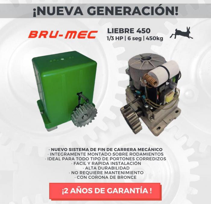 Brumec: Equipos e insumos para portones automáticos en Buenos Aires
