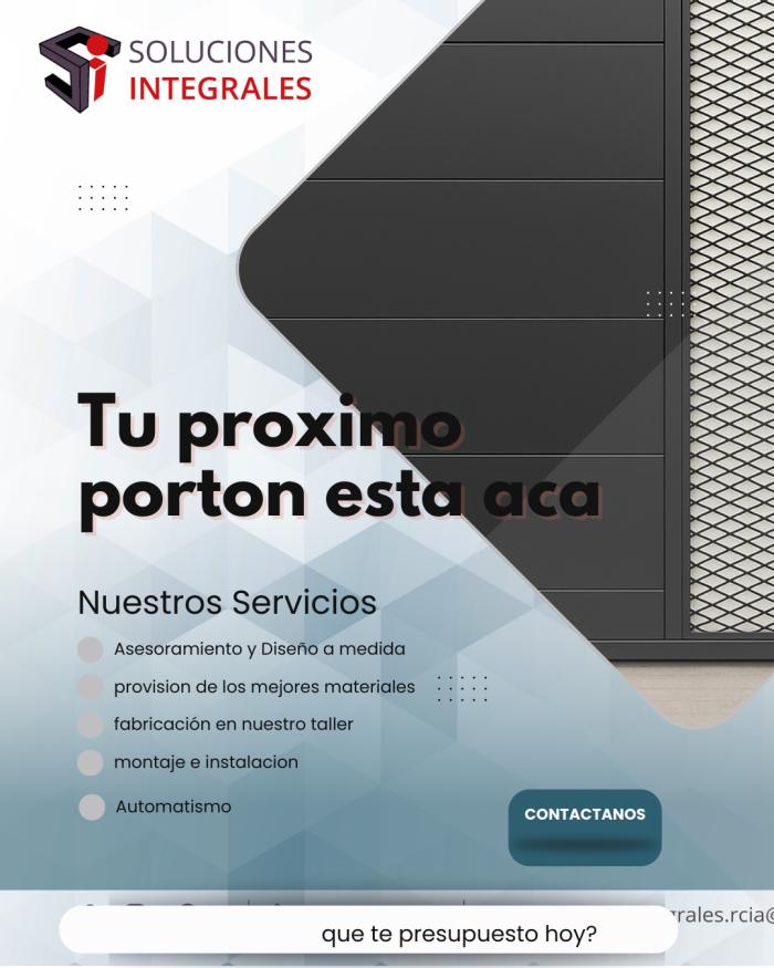 herreria en Resistencia chaco - portones escaleras techos fachadas